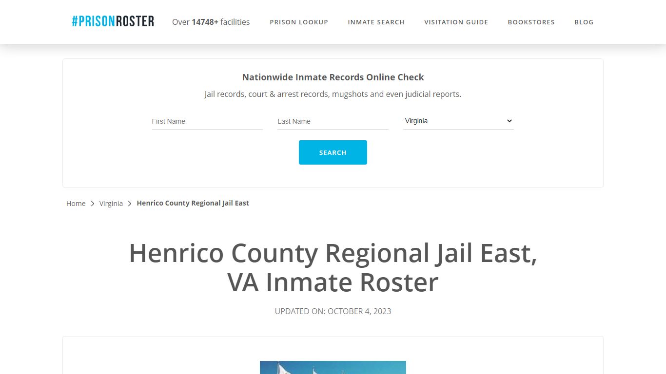 Henrico County Regional Jail East, VA Inmate Roster - Prisonroster
